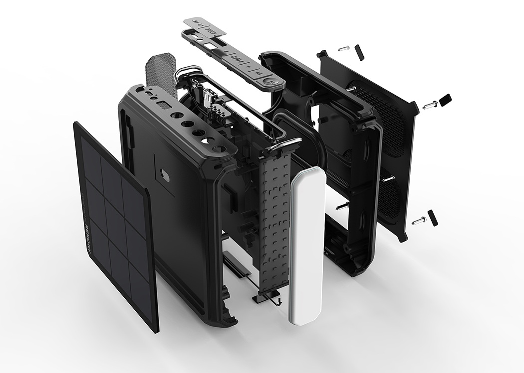 outdoors，music，charge，loudspeaker box，Speaker design，industrial design，Five stone design，